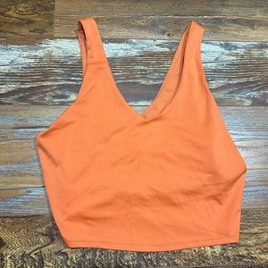 All in motion crop tank